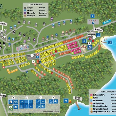 Kolleviks Camping Och Stugby Карлсхамн Екстериор снимка
